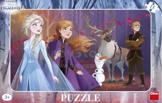 Dino rāmja puzle 15 gab., Disney Frozen