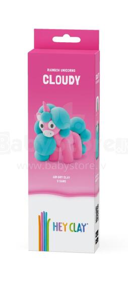 HEY CLAY Моделирующая глина Единорог Облачный 3 шт
