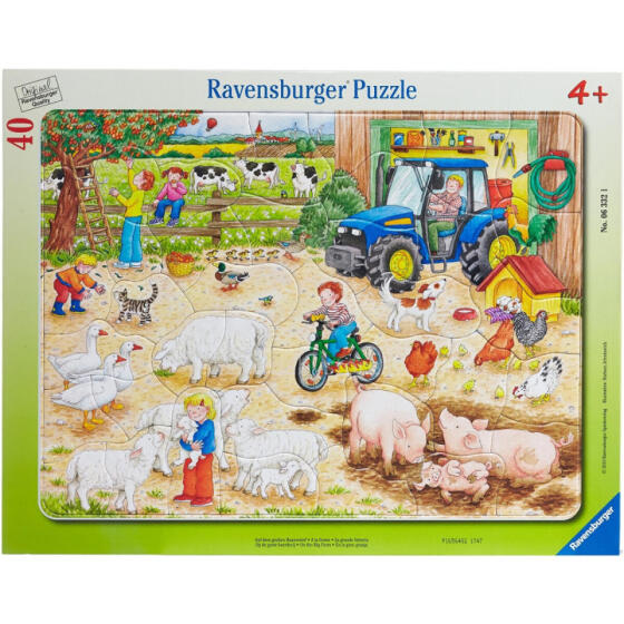 Ravensburger Rāmja puzle 40 gab. Lielā fermā