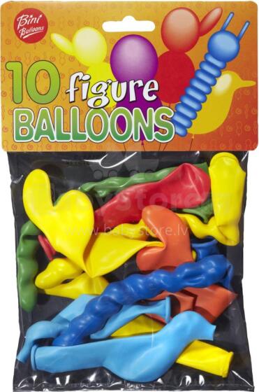 Bini figūru baloni, 10 gabali