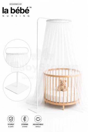 La Bebe™ Canopy Stand Art.294745 White Устойчивый напольный  штатив (крепление) для балдахина