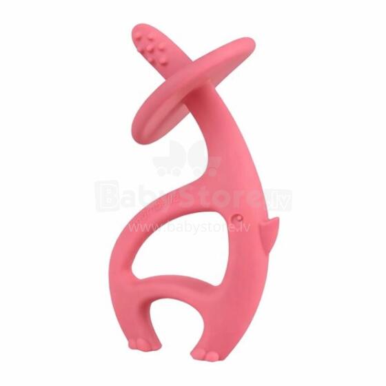Mombella 00511 Игрушка для прорезывания зубов Танцующий Слон Розовый