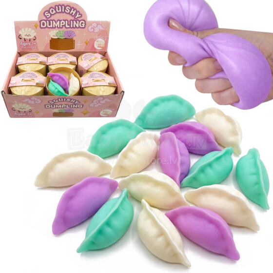 Bebe Basic Squishy Mesh Mystery Dumpling Art.295004 Anti-stress soft silicone ball (squishy)