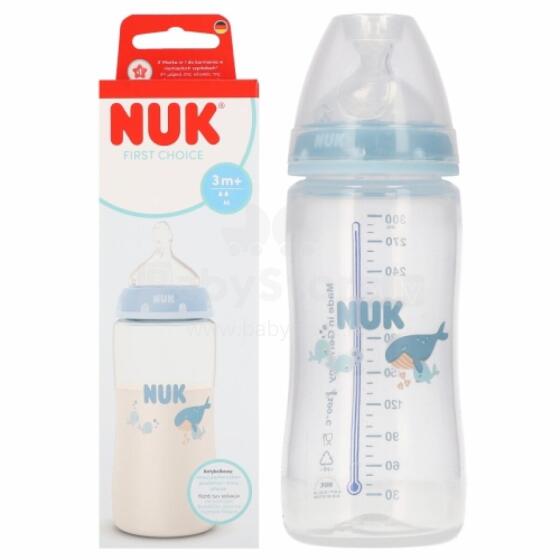NUK 216342 pudele 300ml +3m ZIVTI