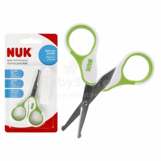 NUK 750430 Детские ножницы Зеленые 528568