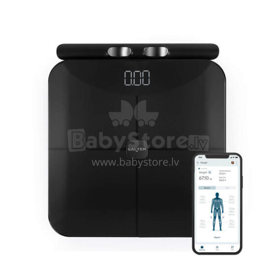 Salter SA00755BFEU6 Body Insight Smart Scale, Black