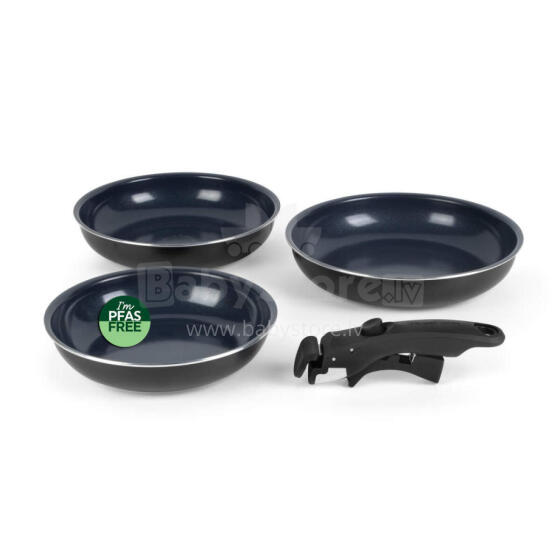 Russell Hobbs RH03314 Marine Smart Clip 4 Piece Fry Pan Set