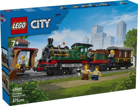 LEGO City Vintage Steam Train