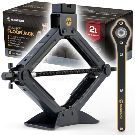 Auto pacēlājs trapezoidālais pacēlājs riteņu maiņai 2 t Humberg HM-383
