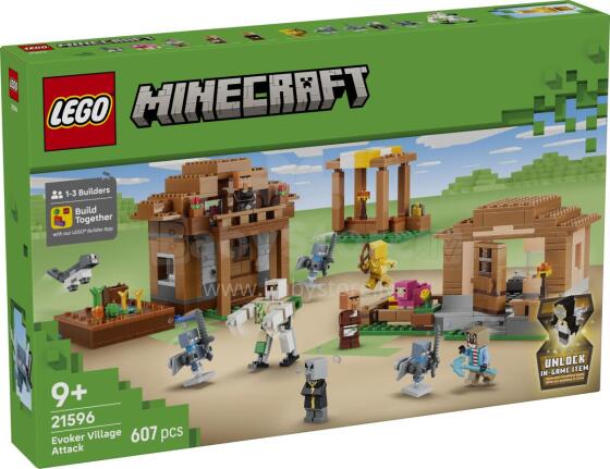 LEGO Minecraft Evoker ciematu uzbrukums