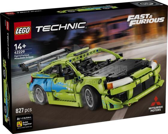 LEGO Technic Fast and Furious Mitsubishi Eclipse automašīna