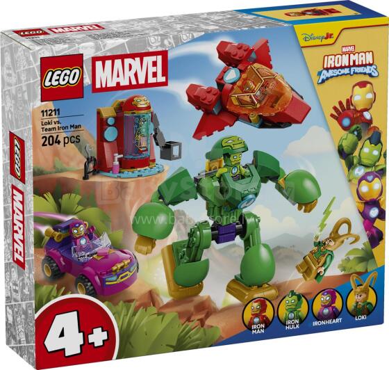 LEGO Marvel Локи против команды Железного Человека