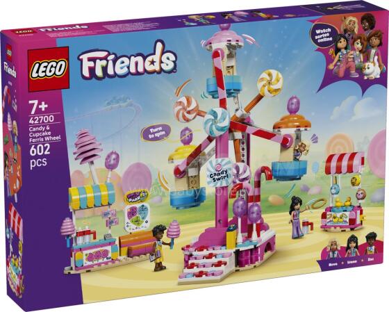 LEGO Friends Konfekšu un Kūku Rotaļu Ritenis