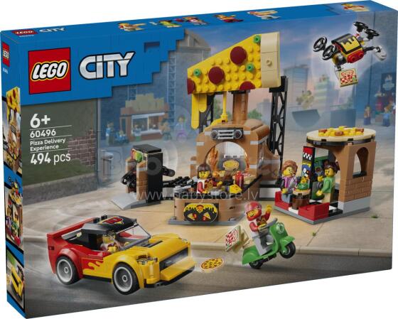 LEGO City Picas Piegādes Pieredze ar Transportlīdzekļiem