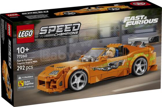 LEGO Speed Champions Быстрые и Яростные Toyota Supra MK4