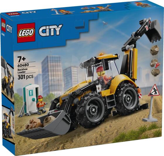 LEGO City Dzeltenais Ekskavators