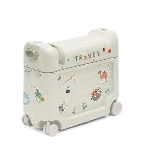 Stokke Parent-Child Travel Kids Luggage Art.276170 Red  Suitcase-seat on wheels 3 in 1