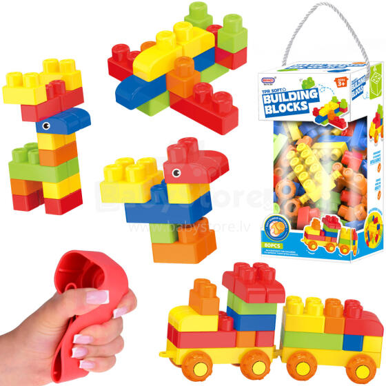 KLOCKI 80 ELEMENTÓW