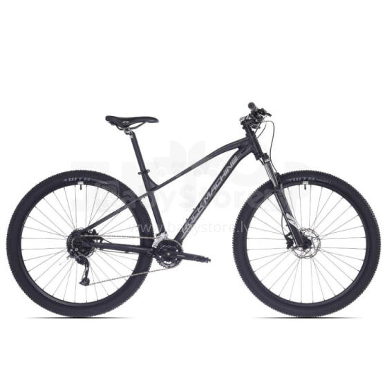 Viriešu kalnu velosipēds Rock Machine 29 Manhattan 90 Matt Black (Rata izmērs: 29 Rāmja izmērs: S)