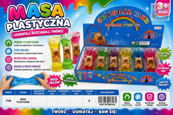MASA PLASTYCZNA- KAPIBARA
