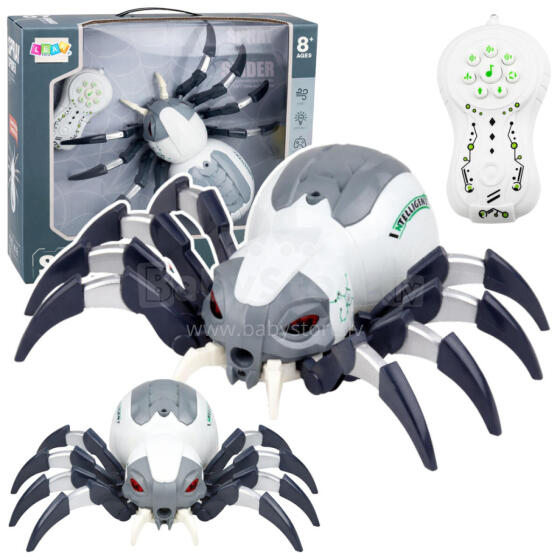 RC Remote Controlled Spider Robot with Smoke Effect, Lights, Sounds