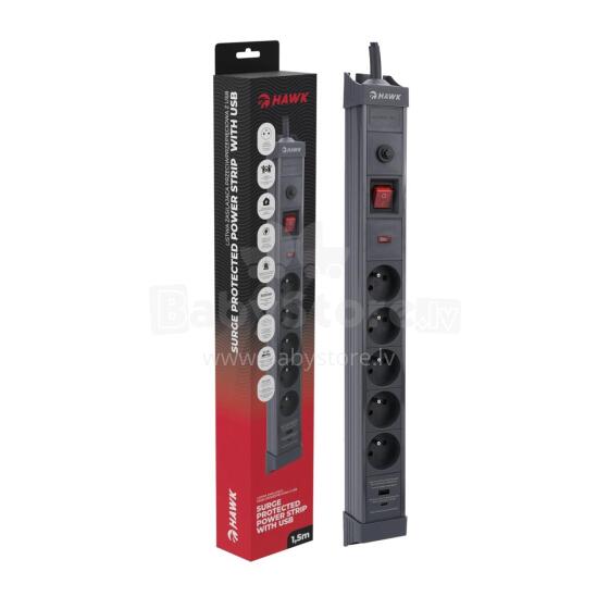 Hawk HWPS501GY 1,5m
