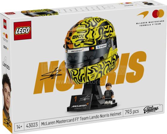 LEGO Editions McLaren Mastercard F1 Team Lando Norris Helmet