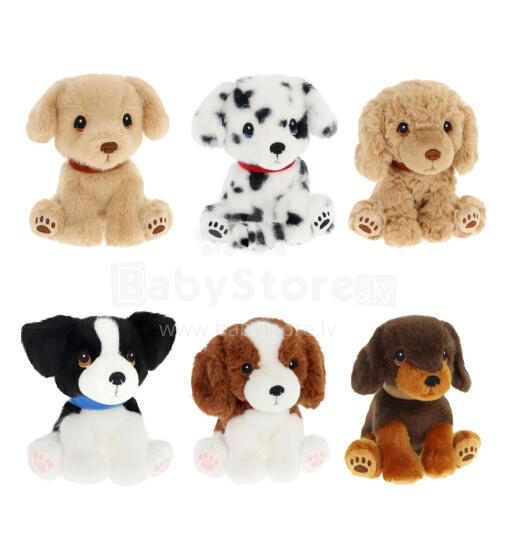 Keel Toys Keeleco Puppy Love, 14 cm - 6 dizaini