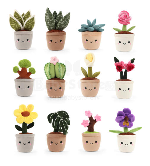 Keel Toys Keeleco Botanical Garden Plants, 14 cm - 12 designs