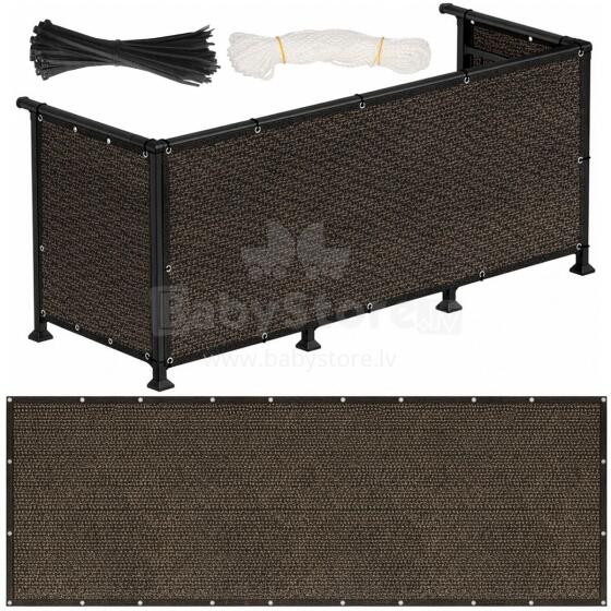 Балконный защитный экран 1 x 5 м BN1030