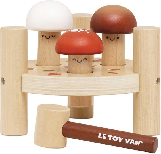 Le Toy Van Petilou Art.51806 Spēle ar āmuru Meža sēņu