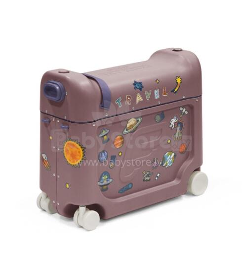 Stokke Parent-Child Travel Kids Luggage Art.296468 Hazy Lilac  Čemodāniņš-sēdeklis ar riteņiem 3in1