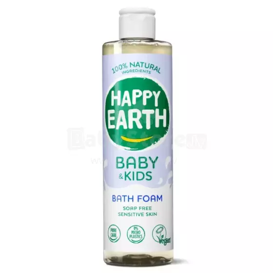 Happy Earth Bath Foam  Art.296502 Пена для ванны Baby & Kids для младенцев и детей, 300 мл