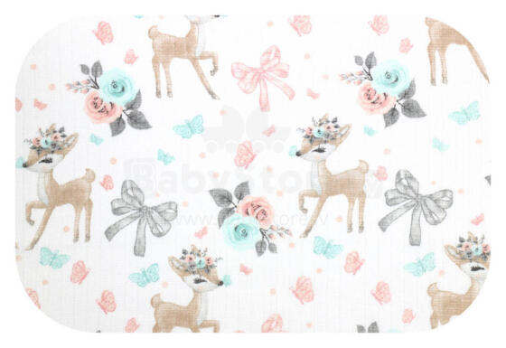 Autiņš - 10482 - TETRA PRINT - EGA - ROE DEER ar LOKU - izmērs 70x80 cm