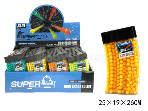 Bullet - 81913 - to GUN - display 36 pcs