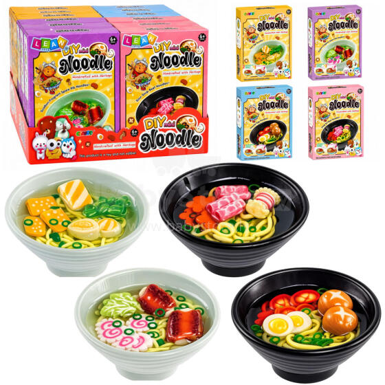 DIY Ramen Noodles Keychain Pendant Creative Kit for Kids