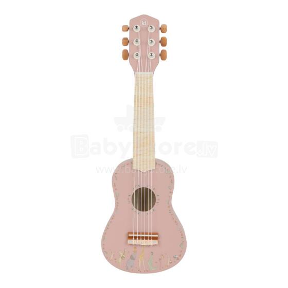 Little Dutch Wooden Guitar Safari Friends Pink FSC Art.7471