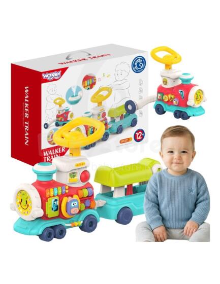 WOOPIE BABY Interactive Push Train 2in1