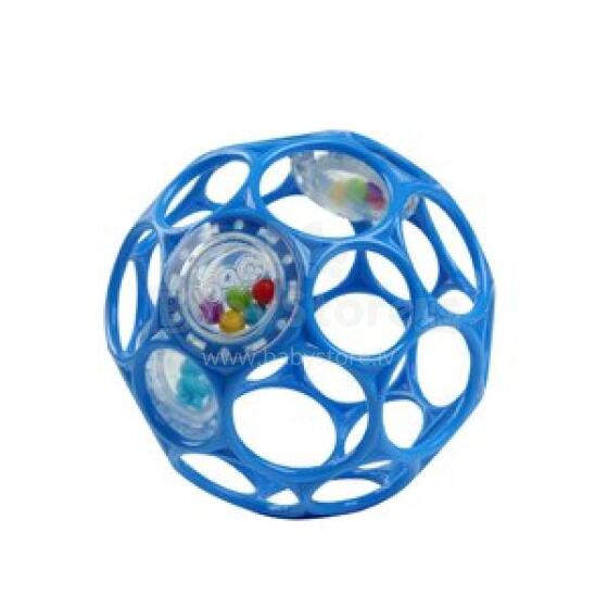 OBALL 12281-6 Rattle Ball 10 cm Blue 0m+