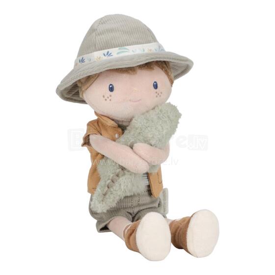 Little Dutch мягкая кукла Рейнджер Джим 35 см Safari Friends GRS Art.4686