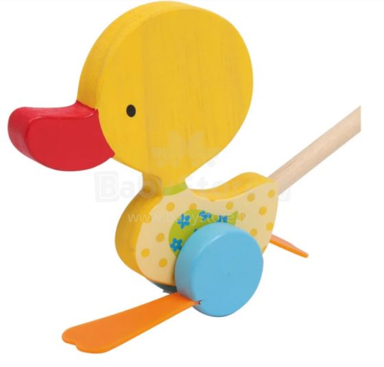 Wooden Pull Along Duck  Art.296814 Duck, pull along animal