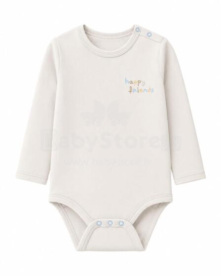 So Cute Cotton Baby Body  Art.296922 bodijs no 100%  kokvilna ar garām piedurknītēm (56-98 cm)