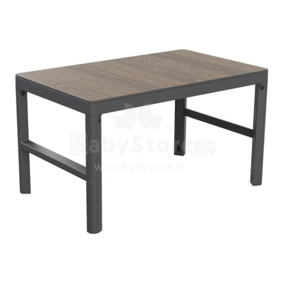 Garden table Deco Lyon walnut/grey