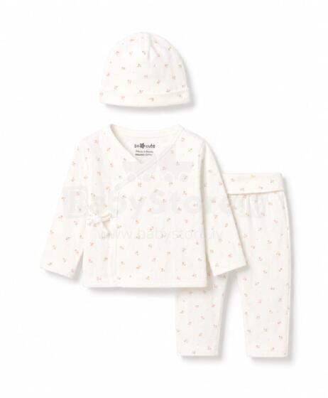 So Cute Baby Cotton Set Art.296942 Bērnu komplektiņš no 3 daļam