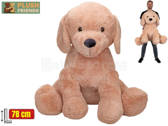 Plush toy - 03159 - DOG - BEIGE - 78 cm