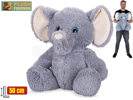 Plush toy - 02725 - ELEPHANT - size 50 cm