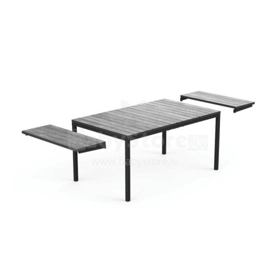 Garden table extendable Deco Porto Nova Extendable 160-240 grey/black