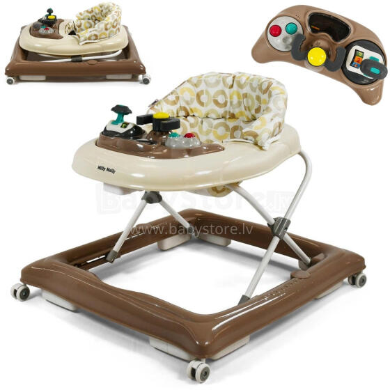 MILLY MALLY 6836 Bērnu staigulis Patrol Mocca