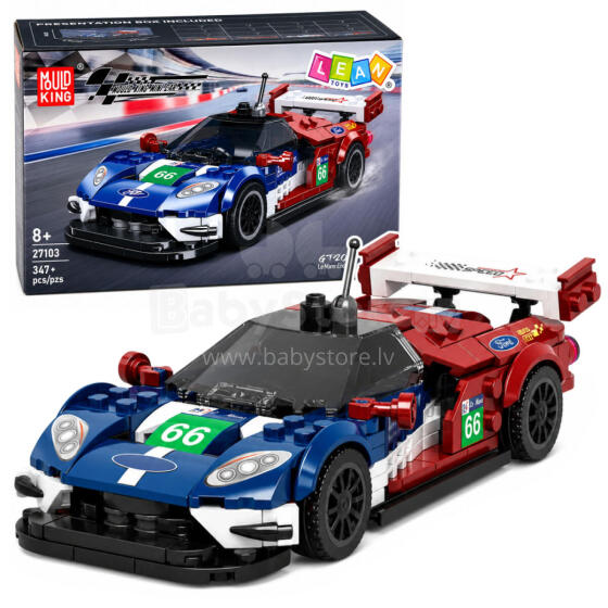 Building Blocks Sports Car GT2016 Racing Display Case 347 pcs.