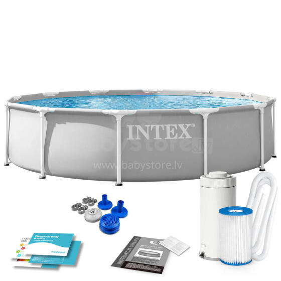 Intex 26712ND 366 x 76 cm 9-in-1 rāmis baseins